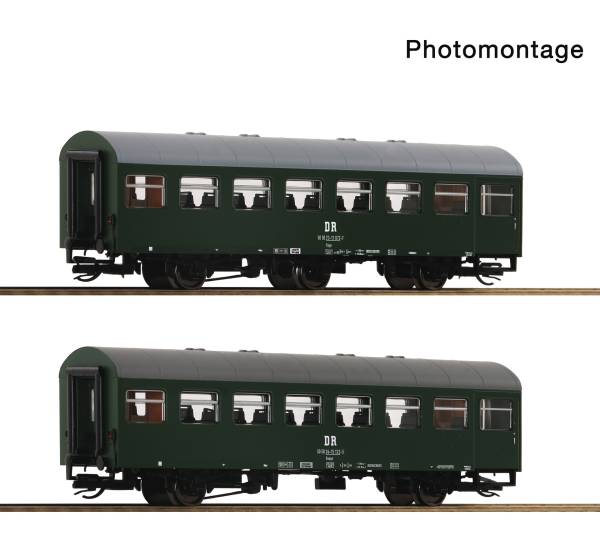 ROCO 6280064 - 2-tlg. Set 1: Rekowagen, DR